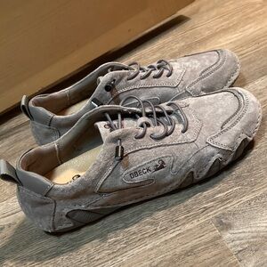 DBeck Gray Suede AirWalker Loafers